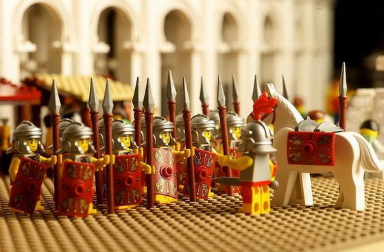 Mind-boggling World's First Rome's LEGO Colosseum by Ryan McNaught