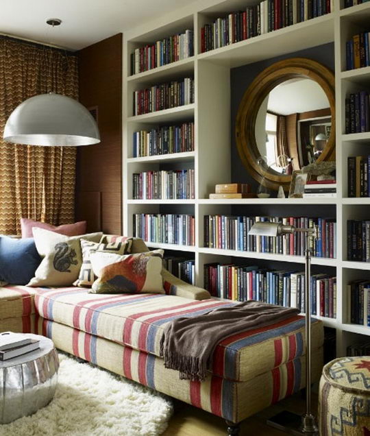 24 Beautiful and Cozy Home Library Ideas