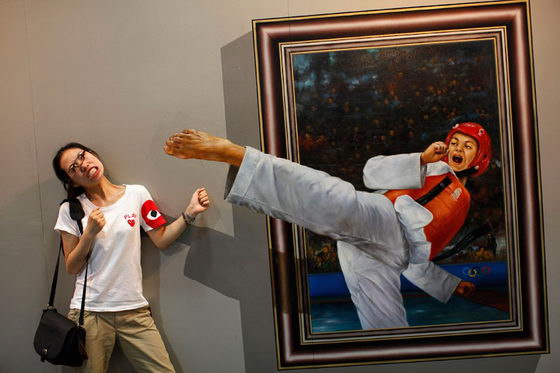 Chinese Magic Art exhibition: Interactive 3D Painting