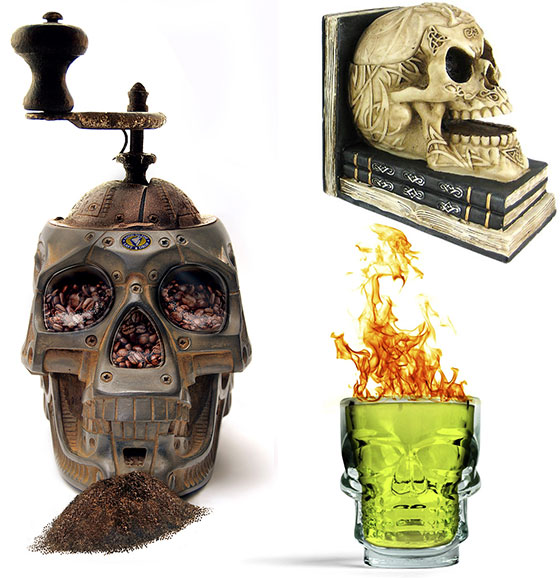 12 Super Cool Skull Shaped Product Designs