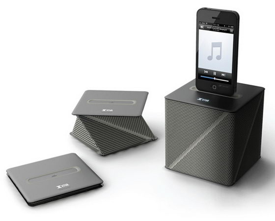 Viva: Origami Inspired Portable Speaker