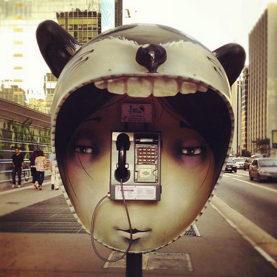 Call Parade: 100 Uniquely Designed Phone Booths in São Paulo