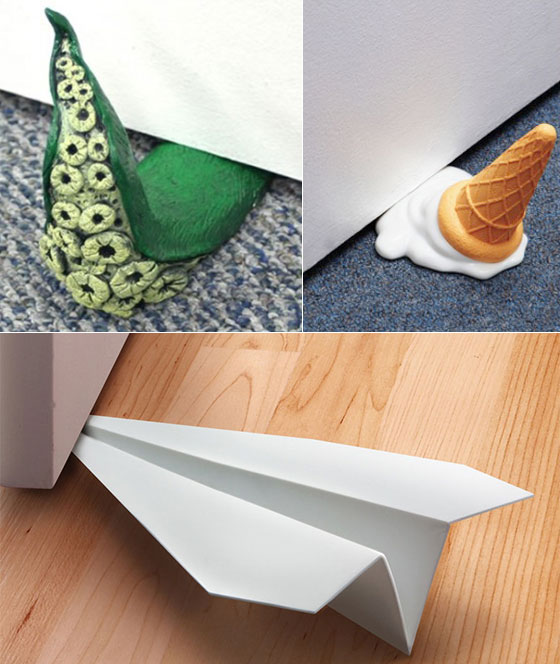 8 Cool and Creative Doorstop Designs