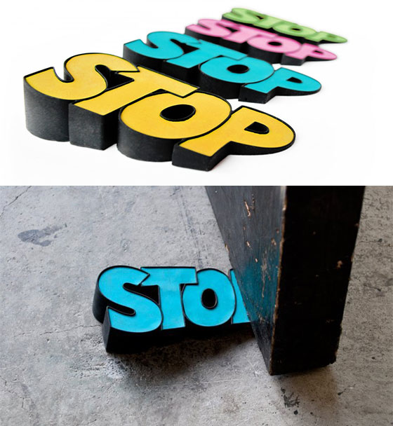 8 Cool and Creative Doorstop Designs