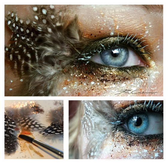 Incredibly Beautiful Eye Make-up Art by Svenja Jödicke