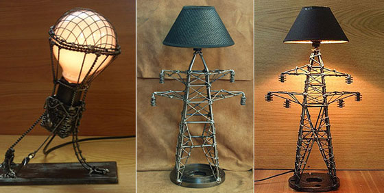 steampunk table lamps for sale