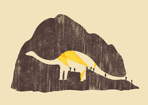 Creative Negative Space Illustration by Tang Yau Hoong