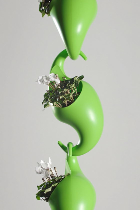 Monkey Pots: Playful Stack-able Plant Pots by Adam Cornish