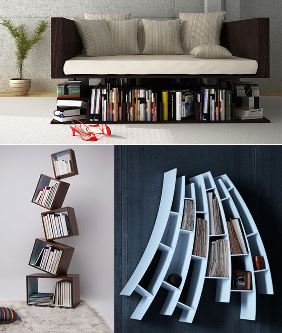 12 Playful and Unusual Bookcases