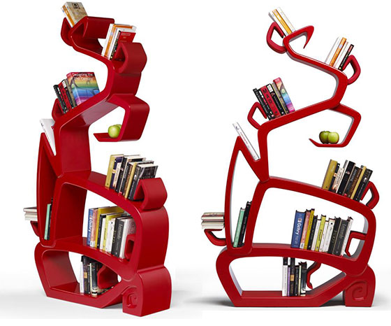 12 Playful And Unusual Bookcases, Unusual Bookcases Design