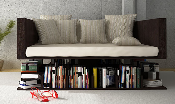 12 Playful and Unusual Bookcases