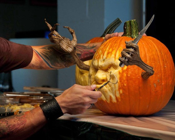 Smashing Pumpkin Carving from Villafane Studios