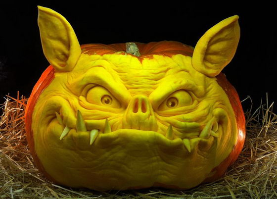 Smashing Pumpkin Carving from Villafane Studios