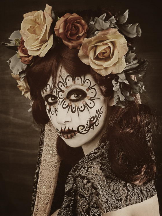 17 Amazing Día de los Muertos Sugar Skull Make-up Art