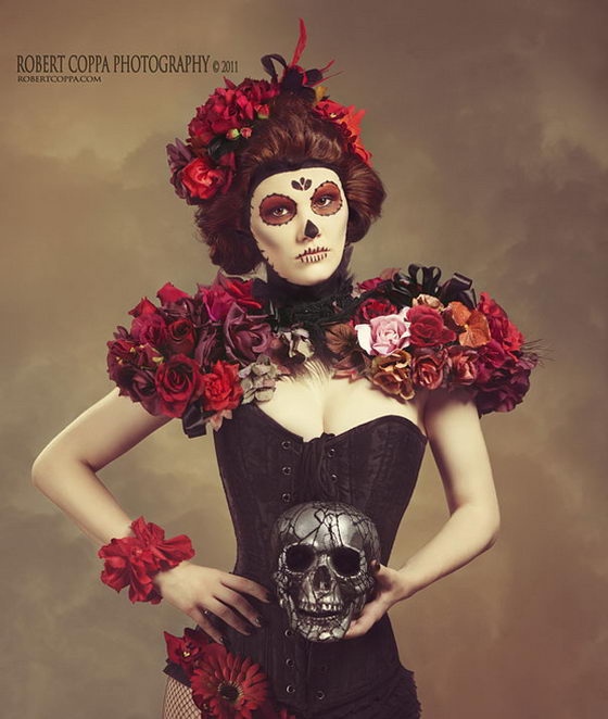 17 Amazing Día de los Muertos Sugar Skull Make-up Art