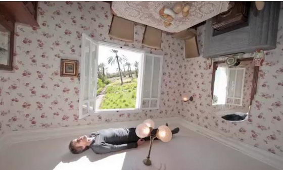 Fallen from the Sky: Whimsically Upside Down House