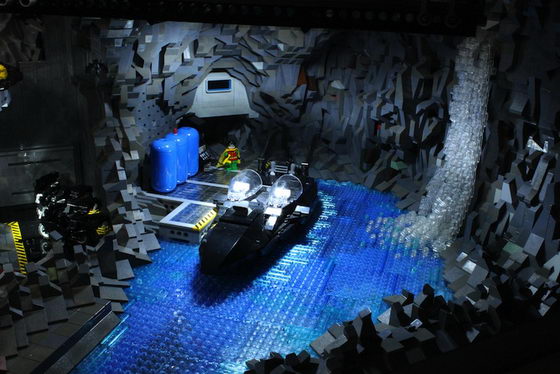 LEGO Batcave: Batman's Headquarter Build from over 20,000 LEGO parts
