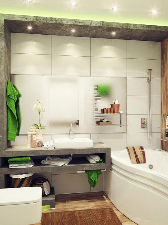 30 Beautiful and Modern Bathroom Designs