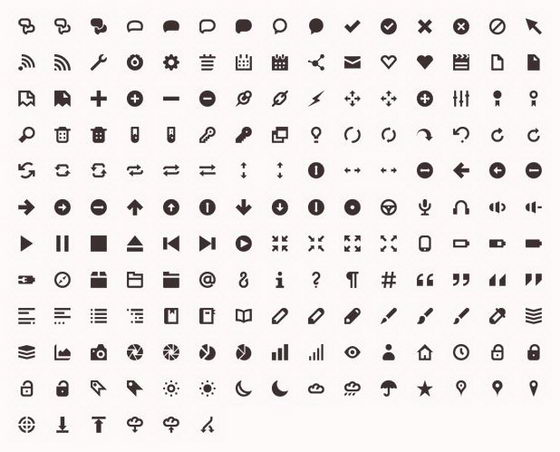 Friday Giveaway: 18 Free Minimal Icon Sets