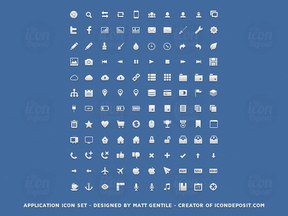 Friday Giveaway: 18 Free Minimal Icon Sets