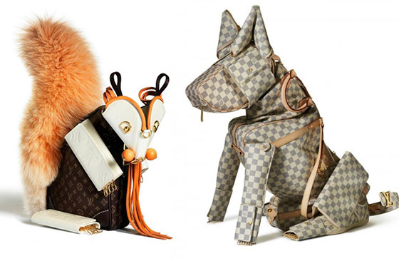Maroquinaris Zoologicae: Amazing Animal Sculptures Made Out of Louis Vuitton