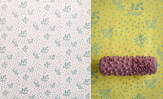 Wallpaper Paint: The Paint Roller That Creates A Wallpaper Look