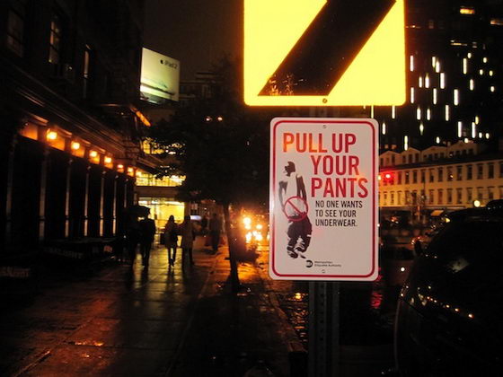 Funny Street Signs Establish Metropolitan Etiquette Authority