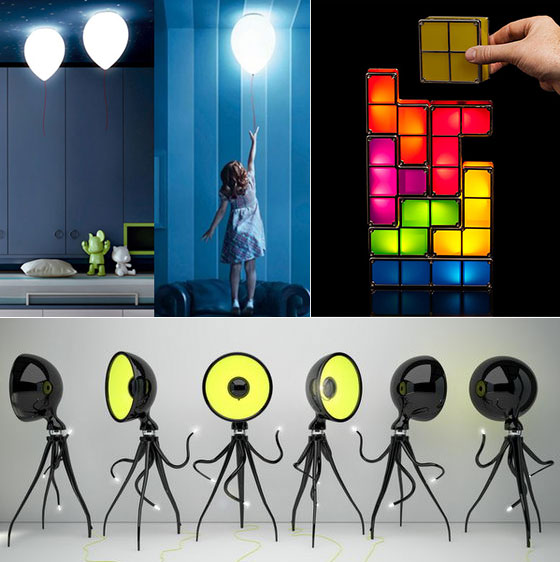 12 Cool and Playful Lamp Designs