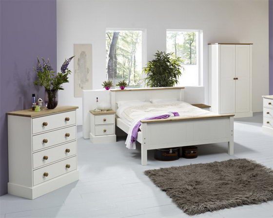 16 Beautiful and Elegant White Bedroom Furniture Ideas