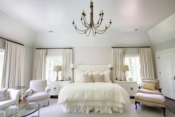 16 Beautiful and Elegant White Bedroom Furniture Ideas