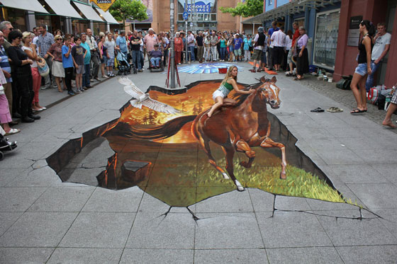 Optical Illusion: Fascinating 3D Art by Nikolaj Arndt