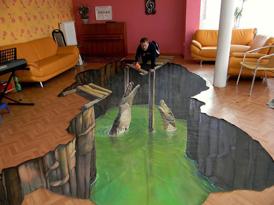 Optical Illusion: Fascinating 3D Art by Nikolaj Arndt