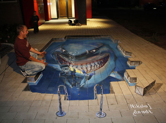 Optical Illusion: Fascinating 3D Art by Nikolaj Arndt