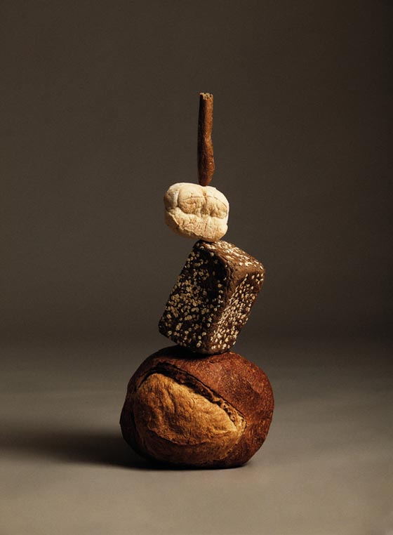 Stunning Bread Sculptures: Balancing Bread by Ana Dominguez and Omar Sosa