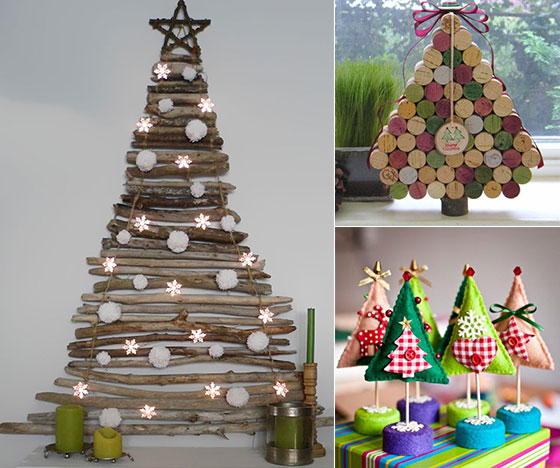 16 Creative Unconventional Christmas Tree Ideas – Design Swan