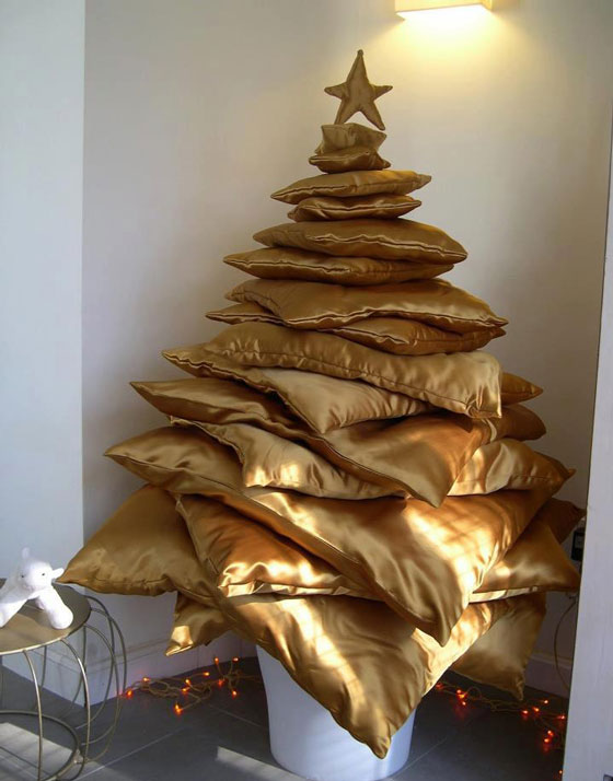 16 Creative Unconventional Christmas Tree Ideas