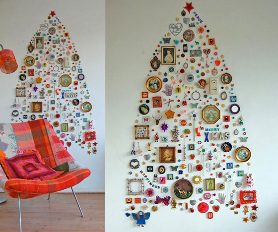 16 Creative Unconventional Christmas Tree Ideas