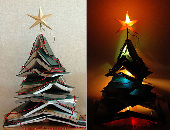 16 Creative Unconventional Christmas Tree Ideas