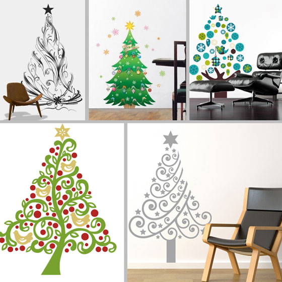 17 Beautiful Christmas Wall Decals for any Room - Design Swan