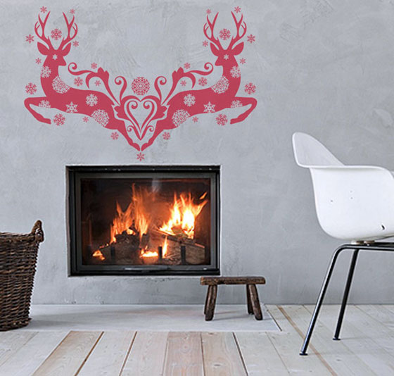 17 Beautiful Christmas Wall Decals for any Room