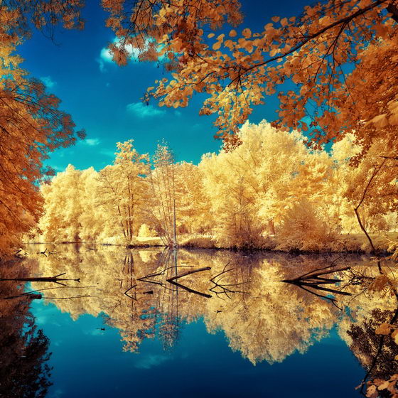 Magical Land: Breathtaking Infrared Landscapes Photography by David Keochkerian