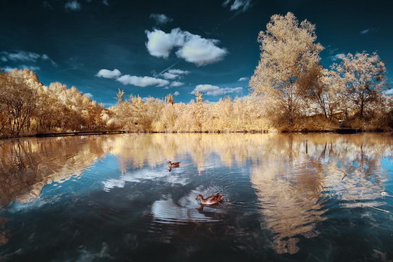 Magical Land: Breathtaking Infrared Landscapes Photography by David Keochkerian