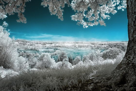 Magical Land: Breathtaking Infrared Landscapes Photography by David Keochkerian