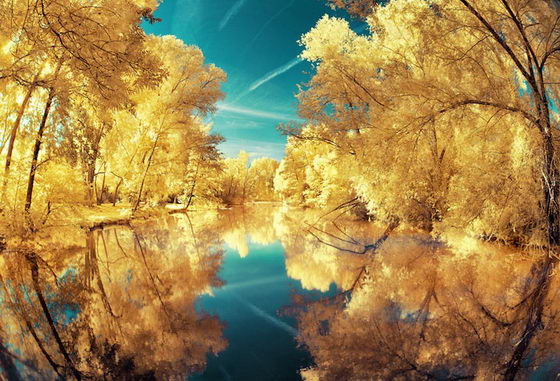 Magical Land: Breathtaking Infrared Landscapes Photography by David Keochkerian