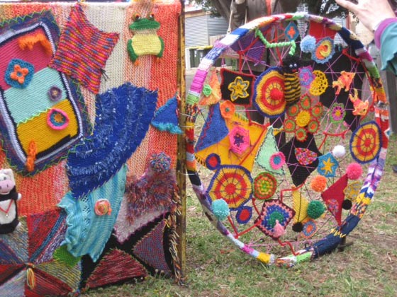 18 Awesome Yarn bombing Examples