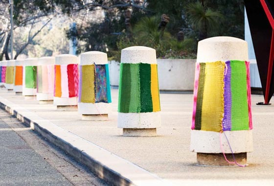 18 Awesome Yarn bombing Examples