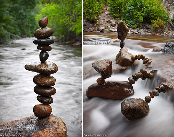 Gravity Glue  Stone Balance by Michael Grab