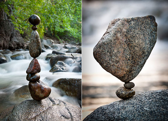 Gravity Glue: Astonishing Balanced Rock Sculpture by Michael Grab