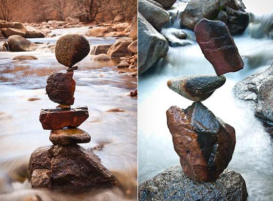 Gravity Glue: Astonishing Balanced Rock Sculpture by Michael Grab