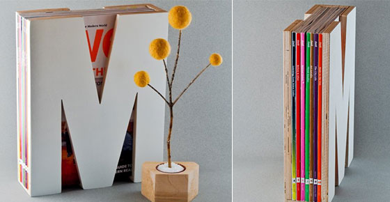 14 Cool and Modern Magazine Holders